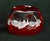 Red Cristal D’Albret Crystal Paperweight Vintage John Paul Jones Cameo France For Sale - Image 8 of 12