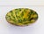 19th Century Slipware Bowl With Freeform Ochre and Green Glaze For Sale - Image 4 of 12