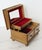 Wood Antique Italian Florentine Musical Jewerly Box For Sale - Image 7 of 7