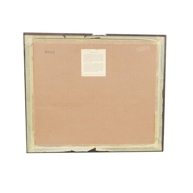 Vintage 1970s Hoi Lebadang Abstract Lithograph of Horses - Signed, Numbered and Authenticated For Sale - Image 11 of 11