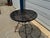 Salterini Vintage Salterini Style Wrought Iron Mesh Patio Table – 36” Round For Sale - Image 4 of 12