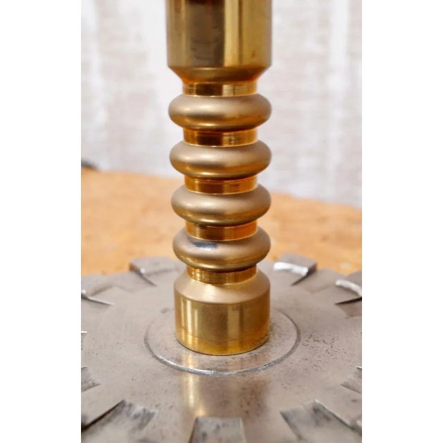 Antique Brass Candy Drop Roller Lamp For Sale - Image 4 of 10