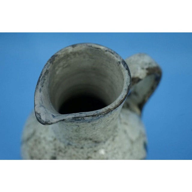 20th Century Ceramic Jug Vase by Atelier Le Mûrier of Gustave Reynaud, Vallauris France., 1950s For Sale - Image 12 of 18