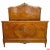 Wood French Neoclassical Burl Maple Bed, 1900 For Sale - Image 7 of 7