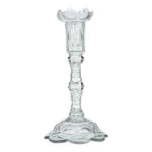Circa 18th Century George III Period Crystal Candlestick, England