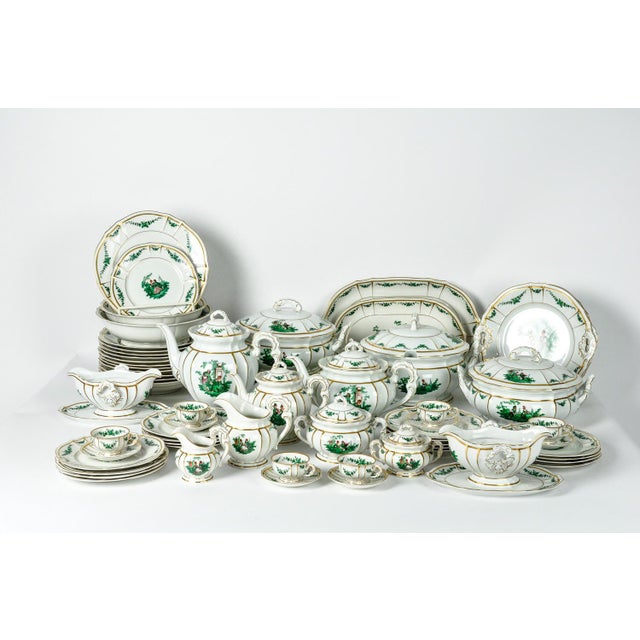 Antique English Dinnerware Service Set of 67 Chairish