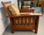 Late 20th Century Handcrafted Slatted Mission Oak Lounge Chairs For Sale - Image 13 of 16
