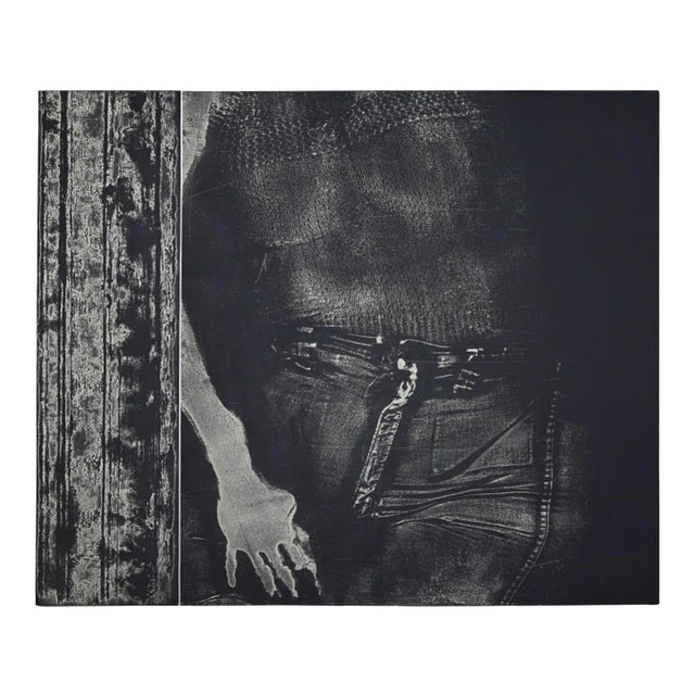 George Segal - Girl In Doorway - Etching - 1976 For Sale