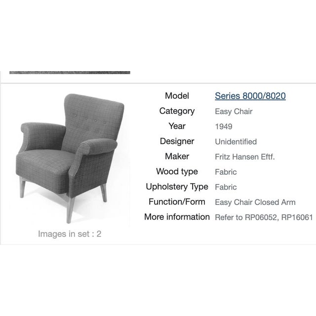 Danish Series 8000/8020 Armchair from Fritz Hansen, 1960s For Sale - Image 18 of 18