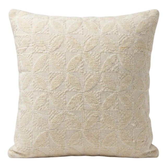 Bohemian Turkish Kilim Pillow Cover 16'' X 17'' For Sale