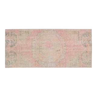 Vintage Turkish Anatolian Hand Knotted Wool Rug, 2x4'5 For Sale