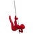 2020s Red Climbing Man Wall Art For Sale - Image 5 of 5