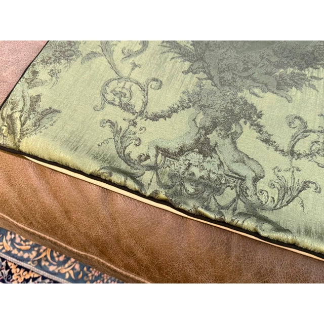 Neoclassical Medusa Medallion Cushion Cover For Sale - Image 4 of 7