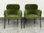 Forest Green Caleb Zipperer for Cb2 Azalea Forest Green Logan Velvet Armchairs, Pair For Sale - Image 8 of 12