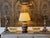 Mid 20th Century Champlevé Bronze Table Lamp For Sale - Image 6 of 7