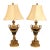 Mid 20th Century Neoclassical Empire Style Urn Table Lamps - Pair For Sale