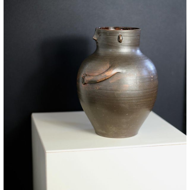 Ceramic Anthropomorphic Vase, 1970s For Sale - Image 3 of 11