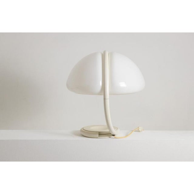White Serpente Table Lamp by Elio Martinelli, 1960s For Sale - Image 3 of 10
