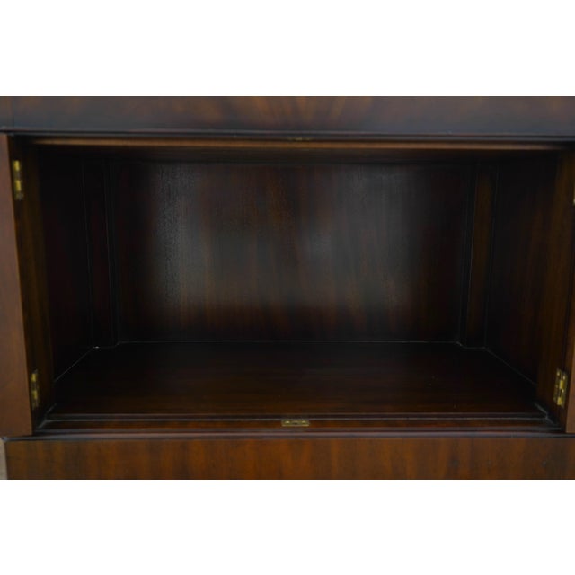 Brown Maitland Smith Leather Top Coffee Table For Sale - Image 8 of 18