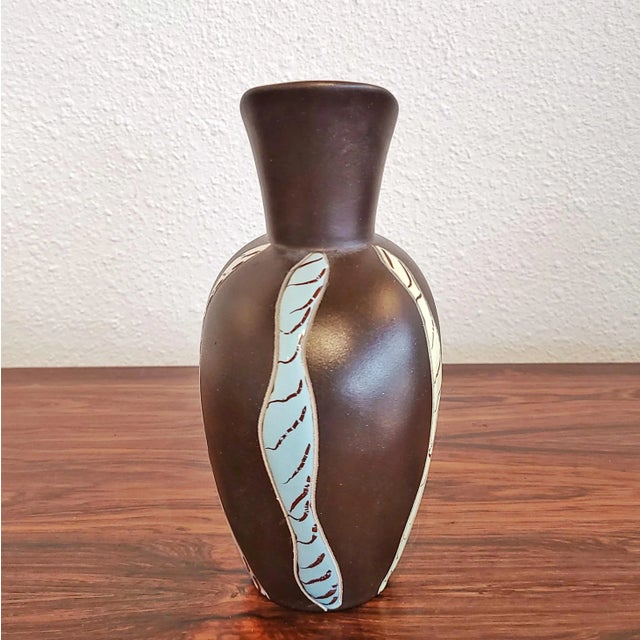 1950s 50s Marzi & Remi Handle Vase Nr. 2005/21 For Sale - Image 5 of 11