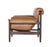 Contemporary Matthew Izzo Home Henry Leather Armchair For Sale - Image 3 of 5