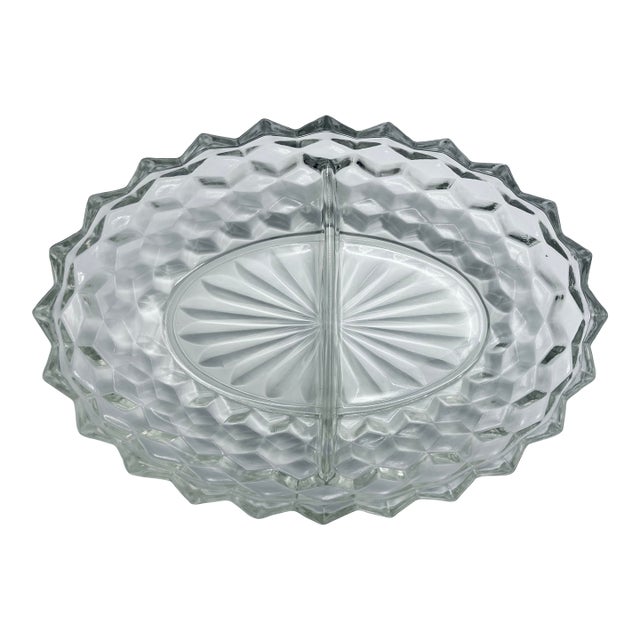 1940s Fostoria “American” Divided Dish For Sale