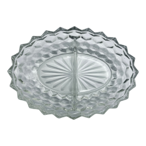 1940s Fostoria “American” Divided Dish
