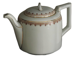 Porcelain Teapot from Mitterteich Bavaria, 1920s