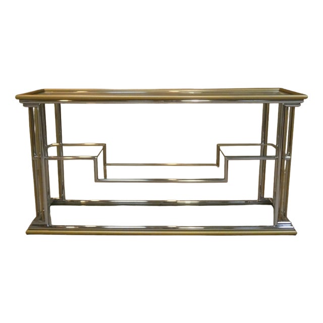 Hollywood Regency Console Table, Italy, 1970s For Sale