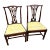 A Pair of Mahogany Gothic Chippendale Side Chairs, Mid-Atlantic States, Circa 1770’s For Sale