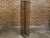 Mid-Century Modern Mid 20th Century Mid Century Modern Tall and Narrow Iron Wine Rack with Leather Straps For Sale - Image 3 of 11