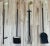 Vintage Brass and Cast Iron Golf Club Fireplace Tools For Sale - Image 10 of 12