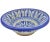 Ceramic Early 20th Century Moroccan Judaica Blue Ceramic Bowl For Sale - Image 7 of 10