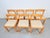 Wood Vintage Pine Dining Chairs by Martin Visser for T Spectrum, 1960s, Set of 7 For Sale - Image 7 of 12