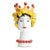 Ceramic Sculpture with Crown, Ceramiche D'arte Dolfi For Sale - Image 7 of 12