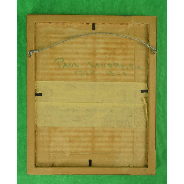 Late 18th Century Paul Sandby, r.a. Study of a Fashionable Lady For Sale - Image 4 of 5