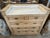 French Provincial Antique French Bleached Oak Marble Top Chest C. 1890 For Sale - Image 3 of 16