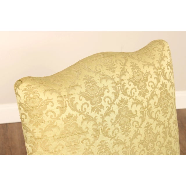 American Mid 20th Century Chippendale Style Mahogany Lolling Armchair For Sale - Image 3 of 12