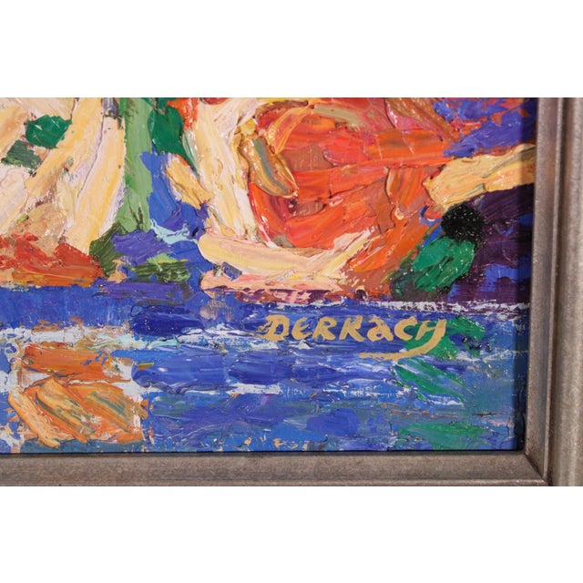 Red Rock and River Painting by Vladimir Kerkach (Born 1964) For Sale - Image 11 of 11