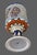 Blue Late 20th Century Hand Painted Armenian Ceramic Communion Chalice Loaves & Fish Mosaic Motif Spiritual For Sale - Image 8 of 10