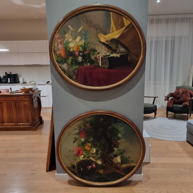Still Life, Oil on Canvas, 1850s For Sale - Image 11 of 12