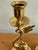 Metal 20th Century Brass Dolphin Neoclassical Candle Holders - A Pair For Sale - Image 7 of 11