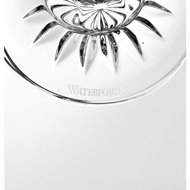 Transparent Waterford (Marquis) “Sheridan” Crystal Bulbous Flower Vase For Sale - Image 8 of 11