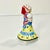 Vintage Herend Porcelain Hungarian Folk Dancer Figurine in Native Attire For Sale - Image 6 of 10