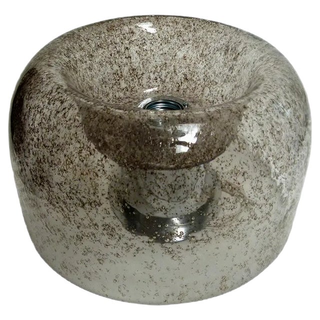 Glass Flush Mount from Esperia, 1970s For Sale