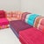 Mah Jong Red Four-Seater Modular Sofa by Missoni, H. Hopfer for Roche Bobois, 1990s, Set of 4 For Sale - Image 10 of 18