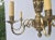 1900 - 1909 Antique English Brass Figural Chandelier For Sale - Image 5 of 9