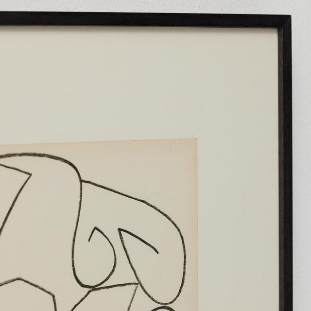 Françoise Gilot, Portrait of a Woman, 1951, Lithograph, Framed For Sale - Image 7 of 16