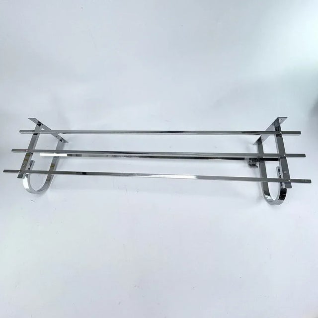 Art Deco Coat Rack in Chrome, 1930s For Sale - Image 4 of 7
