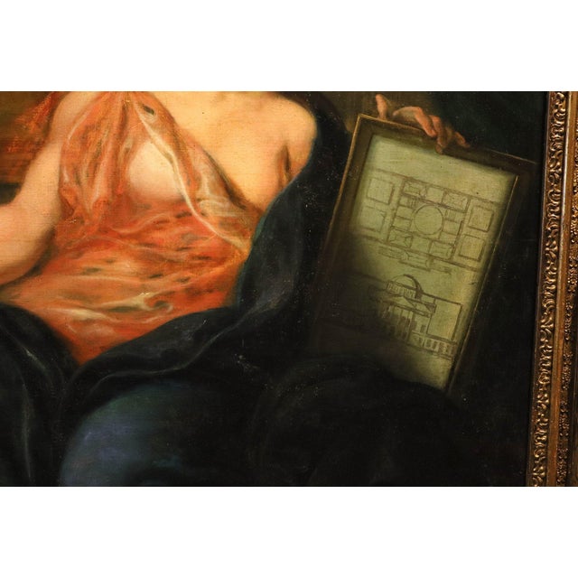 Theodoor Van Thulden, Allegory of Architecture, 1660, Oil on Canvas For Sale - Image 4 of 15